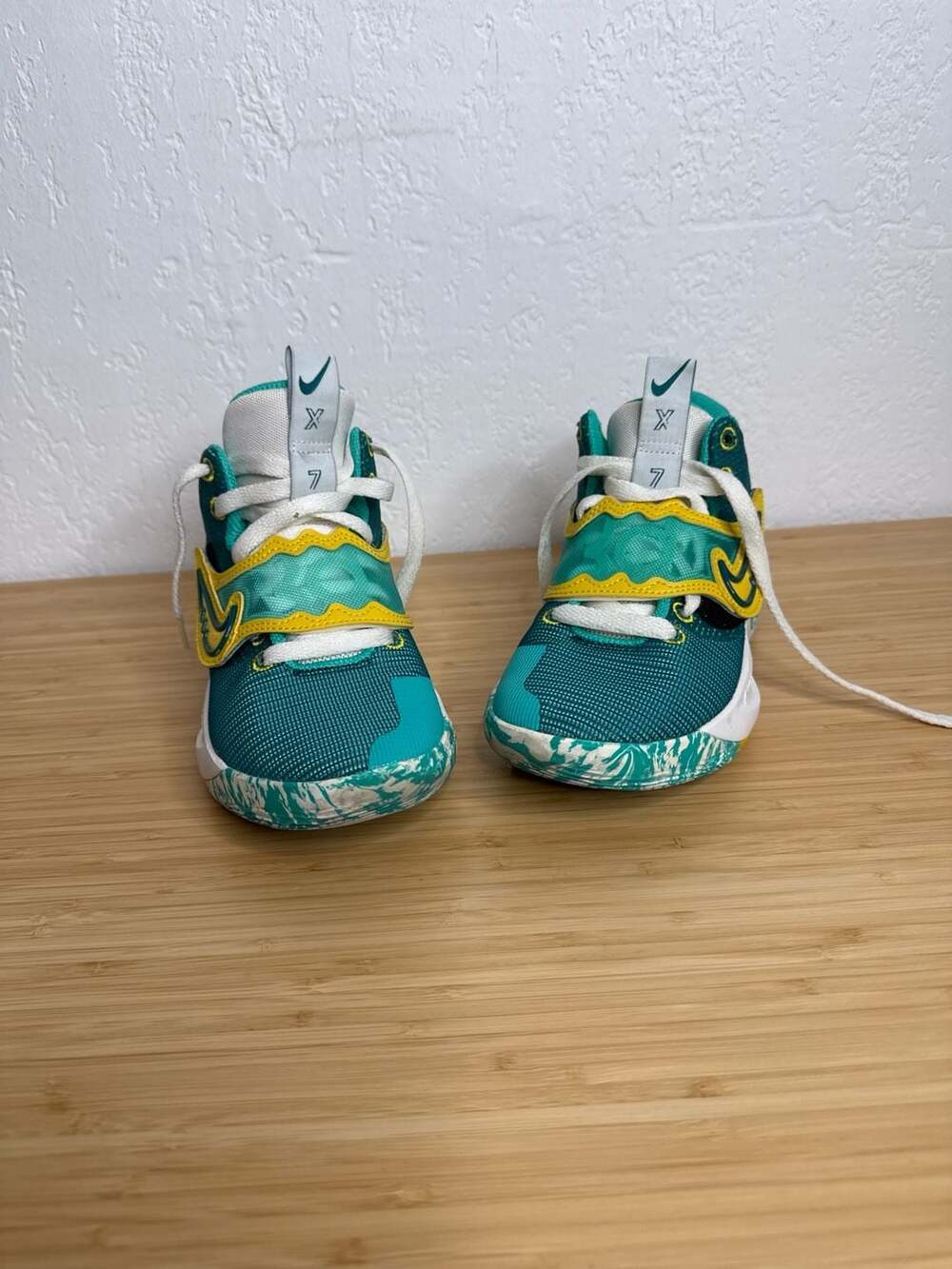 Nike KD Trey 5 X Clear Jade Geode Teal Basketball Shoes DD9538-300